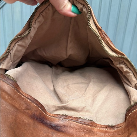 Brown Woven Leather Bag - Picture 10 of 16